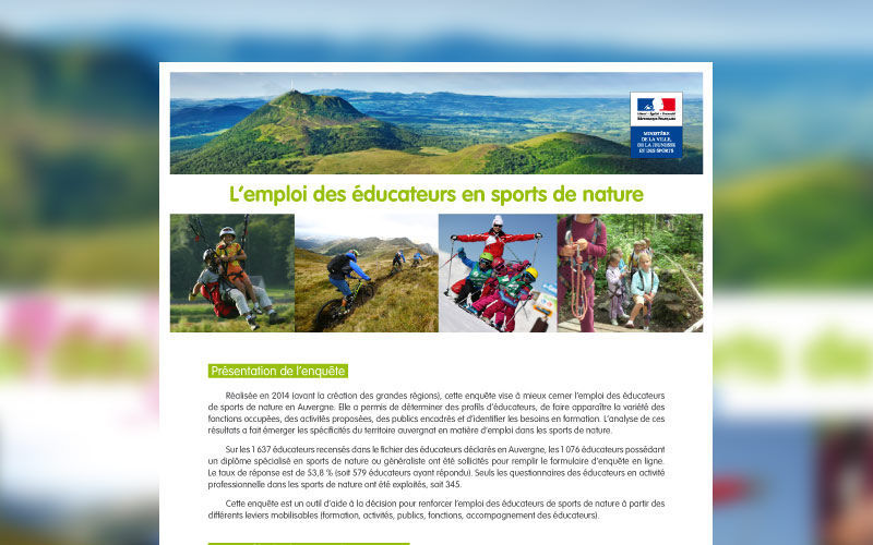Emploi-des-éducateurs-déclarés-en-sports-de-nature-en-Auvergne