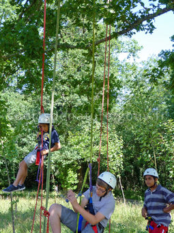 Grimpe d'arbres 003 - Tous droits réservés - Vincent Bouchet - Photothèque sportsdenature.gouv.fr