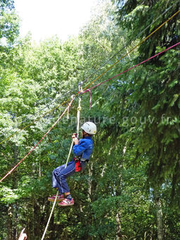 Grimpe d'arbres 006 - Tous droits réservés - Vincent Bouchet - Photothèque sportsdenature.gouv.fr