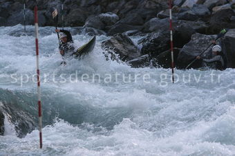 Kayak de slalom 002 - Tous droits réservés - Mathieu Morverand - Photothèque sportsdenature.gouv.fr