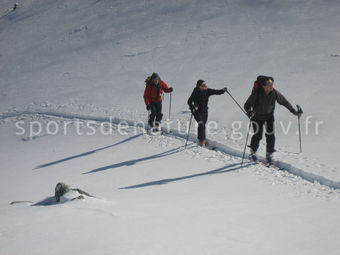 Ski de randonnée 002 - Tous droits réservés - Emmanuel Félix-Faure - Photothèque sportsdenature.gouv.fr