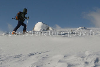 Ski de randonnée 012 - Tous droits réservés - Mathieu Morverand - Photothèque sportsdenature.gouv.fr