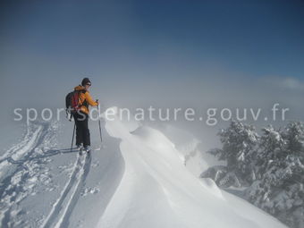Ski de randonnée 018 - Tous droits réservés - Emmanuel Félix-Faure - Photothèque sportsdenature.gouv.fr