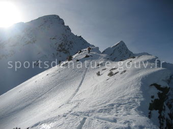 Ski de randonnée 020 - Tous droits réservés - Emmanuel Félix-Faure - Photothèque sportsdenature.gouv.fr