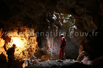 Spéléologie 034 - Tous droits réservés - Mathieu Morverand - Photothèque sportsdenature.gouv.fr