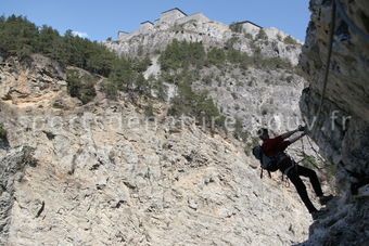 Via ferrata 004 - Tous droits réservés - Mathieu Morverand - Photothèque sportsdenature.gouv.fr