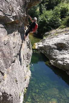 Via ferrata 011 - Tous droits réservés - Mathieu Morverand - Photothèque sportsdenature.gouv.fr