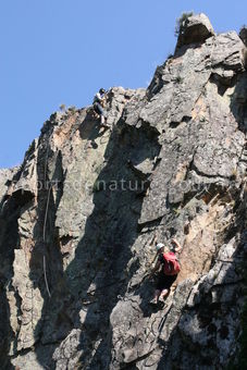 Via ferrata 013 - Tous droits réservés - Mathieu Morverand - Photothèque sportsdenature.gouv.fr