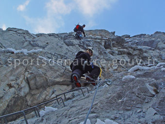 Via ferrata 018 - Tous droits réservés - Mathieu Morverand - Photothèque sportsdenature.gouv.fr